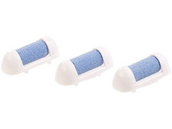 3 embouts anti-callosités grain fin pour râpe électrique 5 en 1