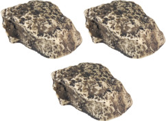 3 pierres leurres avec cachette