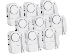 9 mini-alarmes pour portes et fenêtres