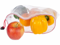 18 sachets pour fruits et légumes en matériaux recyclés