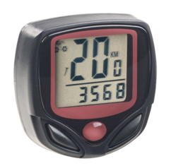 Compteur vélo numérique 15 en 1 à écran LCD - Filaire