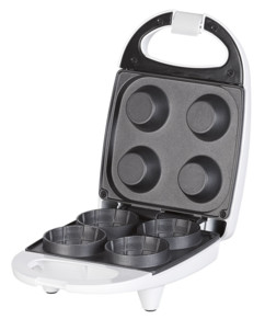 Gaufrier pour 4 mini-coupelles à glace en gaufrette - 520 W