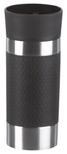 Gobelet isotherme 360 ml à fermeture Quick Press et revêtement en silicone
