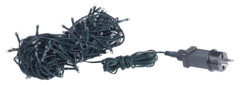 guirlande lumineuse etanche blanc chaud 16 m pour interieur et extérieur avec alimentation secteur 230v