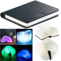 Lampe d'ambiance design livre à LED 5 couleurs 0,2 W