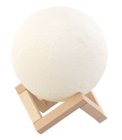 Lampe lune télécommandée à luminosité et couleur variables, Ø 15 cm