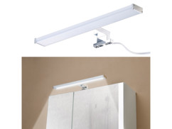 Lampe pour miroir 504 lm / 8 W à LED - Montage sur armoire