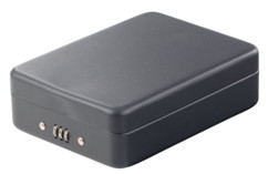 mini coffre fort de voyage en acier avec serrure à code pour bijoux et argent en voyage capacité 1l