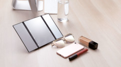 miroir trypique lumineux led repliable pour maquillage et coiffure avec mini lampes