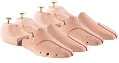 Pack 2 paires d'embauchoirs Premium en bois de cèdre - Pointures 36/37