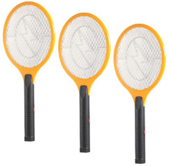 Pack de 3 raquettes électriques anti-insectes - Rechargeable par USB