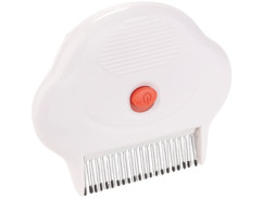 Peigne à lentes, poux et puces avec dents en métal 1,3 cm - Électrique