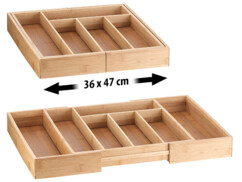 Range-couverts extensible à 5/7 compartiments - x2