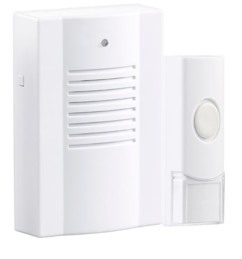 sonnette carillon sans fil blanc longue portee avec 16 melodies pas cher casacontrol