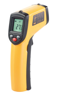 thermometre laser infrarouge sans contact jusquà 380 degrés pour mesures industrielles professtionnel agt