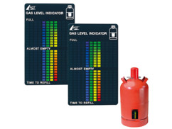 2 indicateurs de niveau de gaz pour toutes les bouteilles de gaz courantes