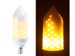 Ampoule LED effet flamme E14 / 5 W / 304 lm
