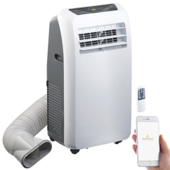 Climatiseur mobile réversible 12000 BTU/h, 3500 W (reconditionné)
