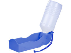 ecuelle a eau gamelle pour chien avec reservoir bouteille d'eau intégrée sweetypet