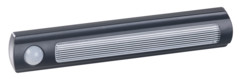 Lampe de placard sans fil à LED avec détecteur - 25 lm - Noir