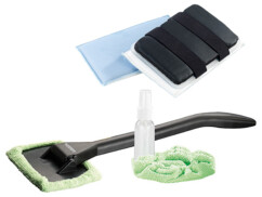 Nettoyeur pour Pare-Brise avec éponge en microfibre