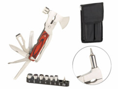 Outil multifonction en acier inoxydable - 26 en 1