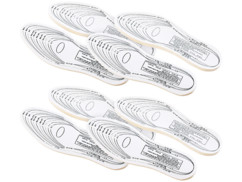 4 paires de semelles à mémoire de forme