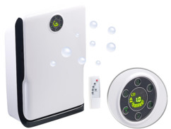 purificateur d'air avec ioniseur UV pour air pur mauvaises odeurs pollution pollens allergies germes bacteries fumee cigarette