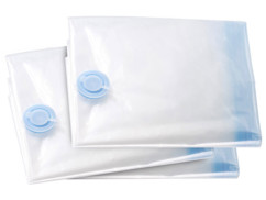 3 sacs de rangement sous vide pour textiles - 80 x 120 cm