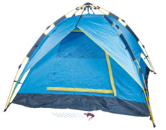 Tente coupole automatique pour 3 à 4 personnes