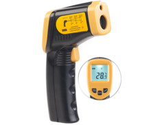 Thermomètre infrarouge sans contact de -50 à 550 °C avec pointeur laser