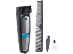 tondeuse electrique pour barbe et cheveux avec peigne brossette et huile d'entretien sichler beauty