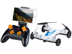 Voiture quadricoptère 2 en 1 wifi 2,4 GHz avec caméra HD intégrée GH-45.car