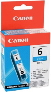 Cartouche originale Canon ''Bci6C'' - Cyan