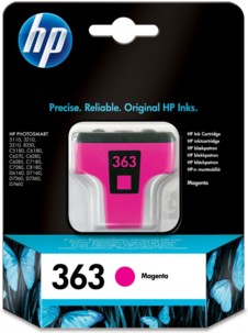 Cartouche originale HP N°363 C8772EE - Magenta