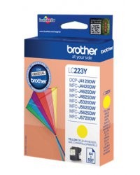 Cartouche originale Brother 'LC223Y' - Jaune