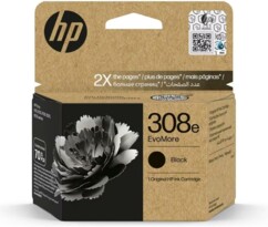 Cartouche originale HP 308e EvoMore - Noir / XL