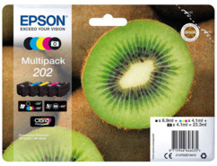 pack de 6 cartouches epson 202 pour expression xp6000 xp6005