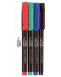 Kit 4 marqueurs CD 1.0 mm + effaceurs