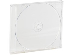 10 Boîtiers range-CD transparents