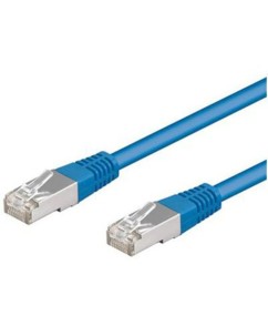 Câble RJ45 bleu cat5e F/UTP - 3m