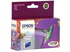 Cartouche d'encre d'origine T08054010, cyan clair