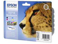 Multipack cartouches originales Epson DuraBrite Ultra Ink T071540 – 4 couleurs