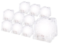 10 glaçons lumineux à LED