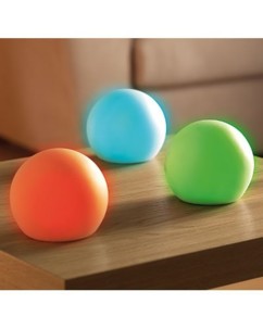 Boule lumineuse à LED multicolores