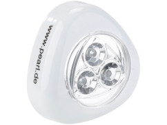 Lampe mobile à LED ''Stick & Push'' - Blanc