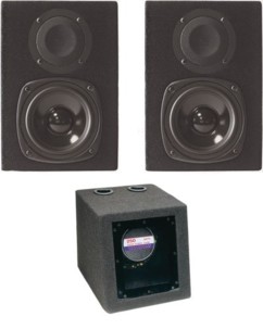 Pack subwoofer + 2 enceintes Hifi