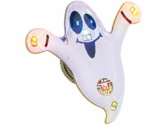 Pin’s aimanté à LED ''Fantôme blanc''