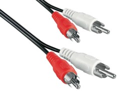 Câble audio cinch - 2,50m Goobay
