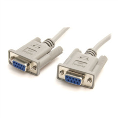 Câble Null modem DB 9 - 2m